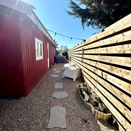 度假居 New Charming Scandinavian Eco House With Garden And Jacuzzi Vijfhuizen