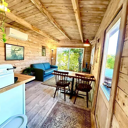 Tatil Evi Charming Scandinavian Eco House With Private Garden And Jacuzzi Between Amsterdam Haarlem And Schiphol Airport