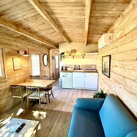 Hébergement de vacances Charming Scandinavian Eco House With Private Garden And Jacuzzi Between Amsterdam Haarlem And Schiphol Airport Vijfhuizen