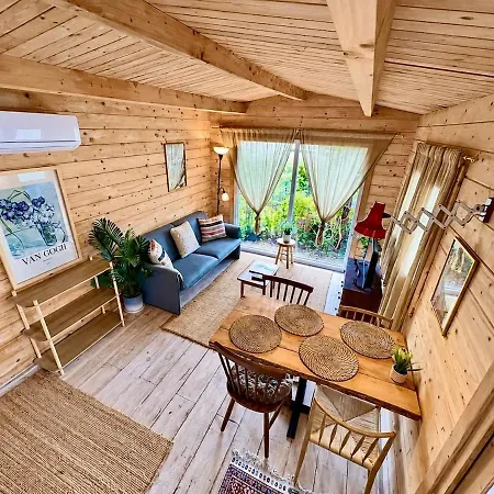 Charming Scandinavian Eco House With Private Garden&jacuzzi Between Amsterdam Haarlem&schiphol Airport Vijfhuizen