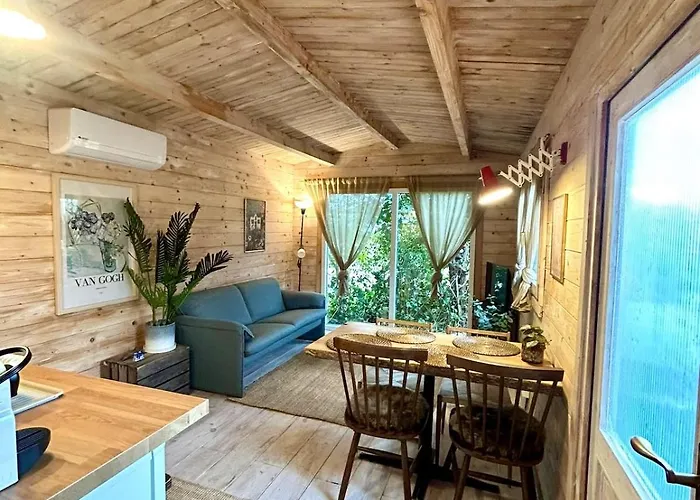 New Charming Scandinavian Eco House With Garden And Jacuzzi 펜션 Vijfhuizen