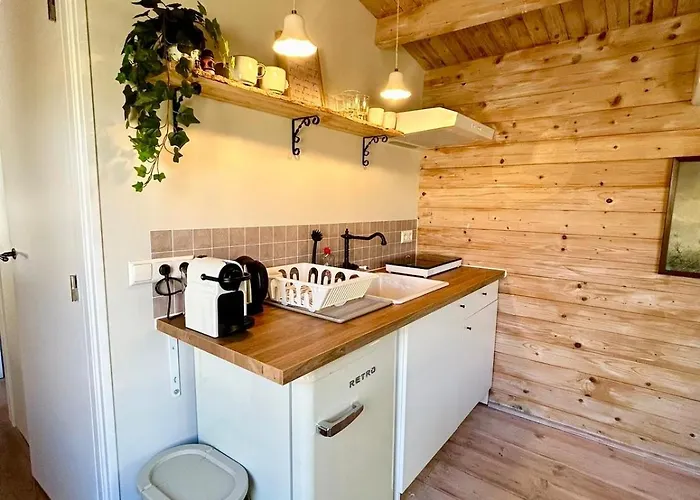 New Charming Scandinavian Eco House With Garden And Jacuzzi 펜션 Vijfhuizen