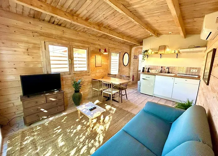펜션 New Charming Scandinavian Eco House With Garden And Jacuzzi Vijfhuizen